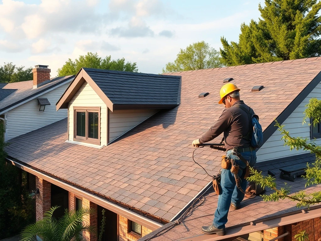 Roof replacement project